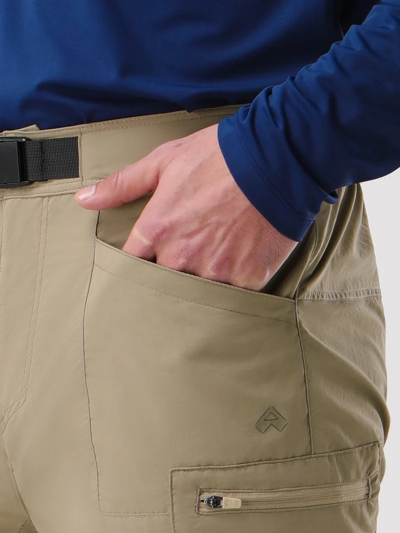 Men's Lightweight Quick-Dry Cargo Pants with Belt