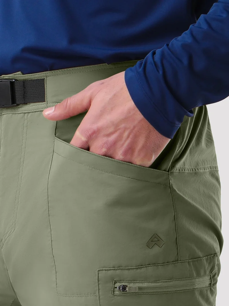 Men's Lightweight Quick-Dry Cargo Pants with Belt