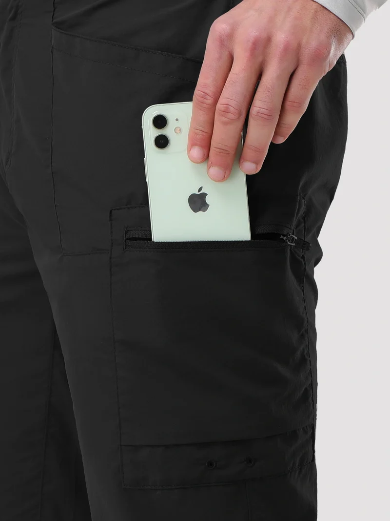 Men's Lightweight Quick-Dry Cargo Pants with Belt