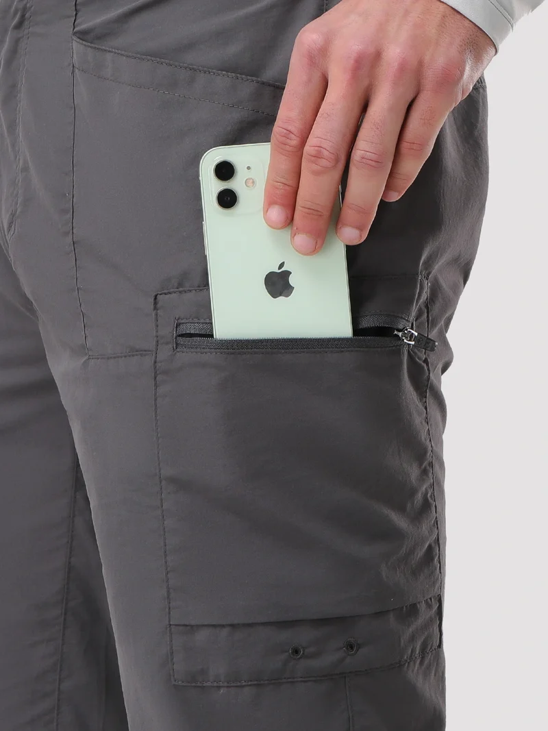 Men's Lightweight Quick-Dry Cargo Pants with Belt