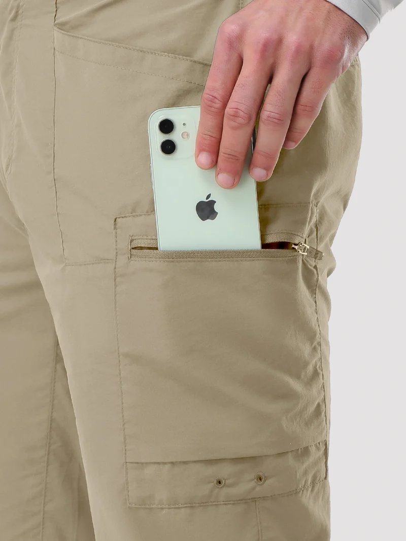 Men's Lightweight Quick-Dry Cargo Pants with Belt