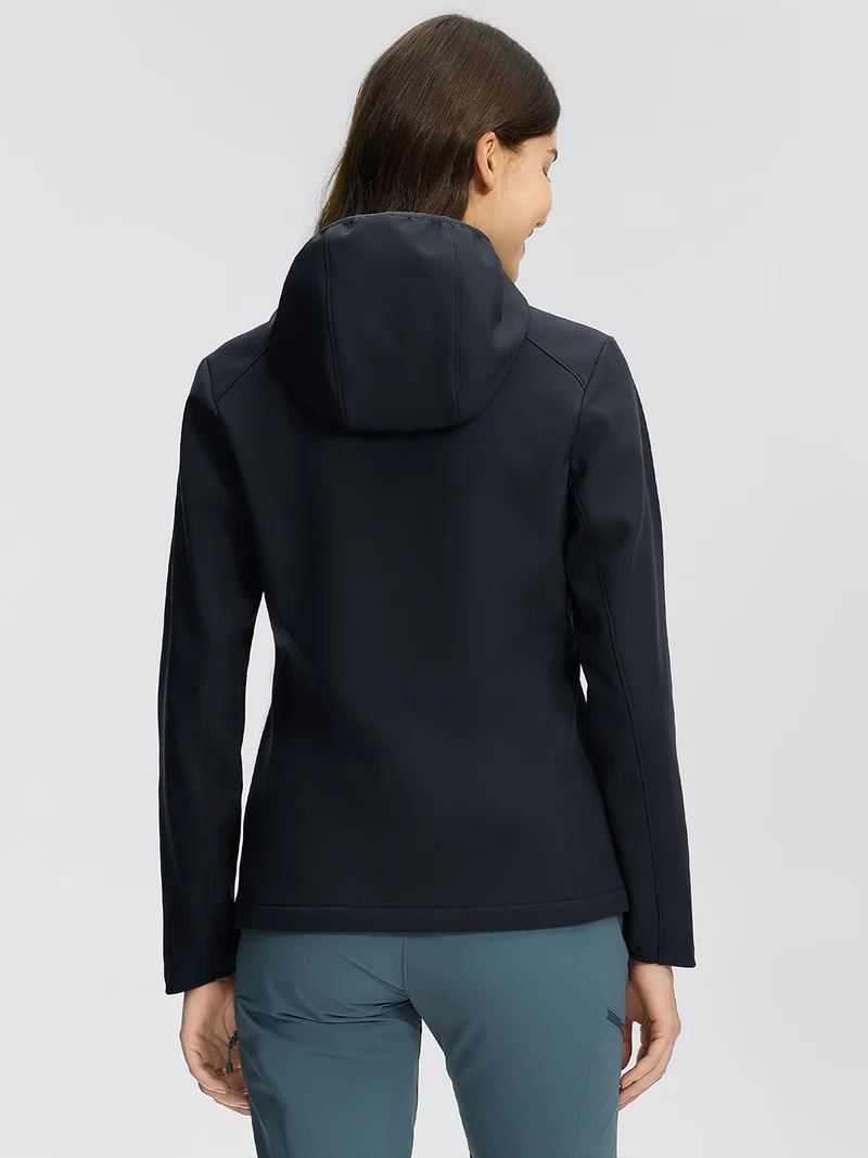 Women's Waterproof Fleece-Lined Softshell Jacket