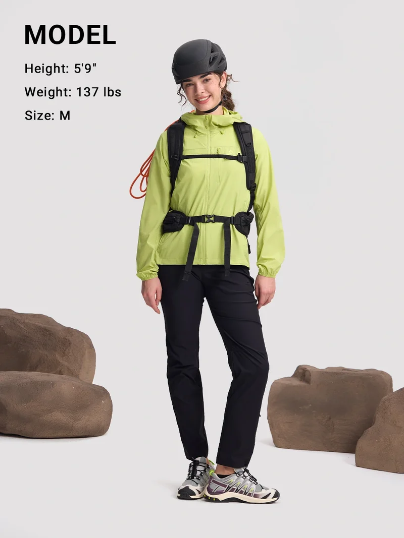 Women's Packable UPF 100+ Windbreaker