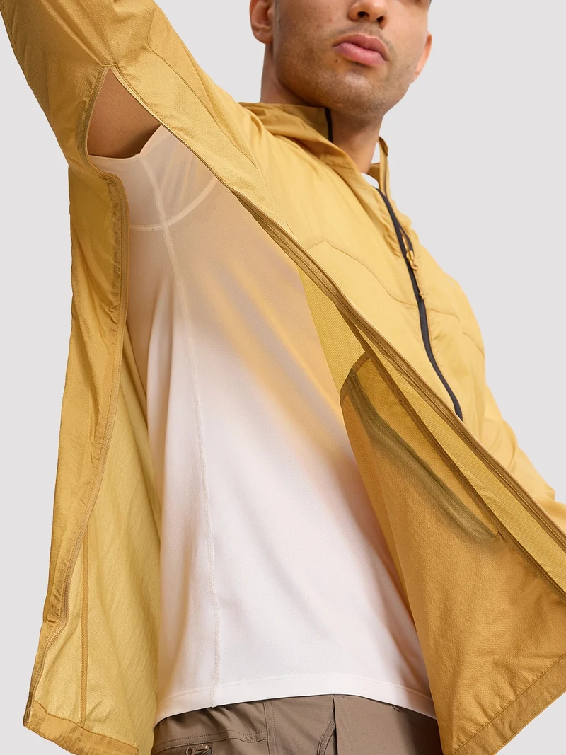 Men's Packable UPF 50+ Ventilated Windbreaker