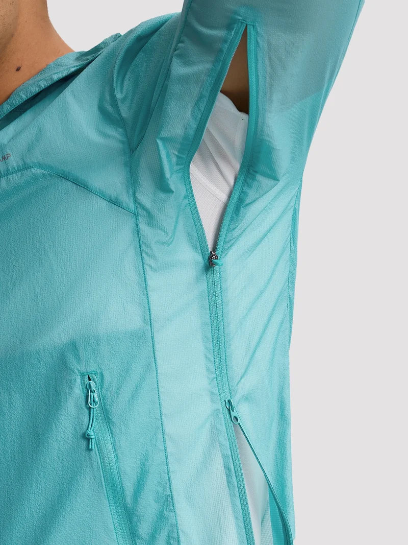 Men's Packable UPF 50+ Ventilated Windbreaker