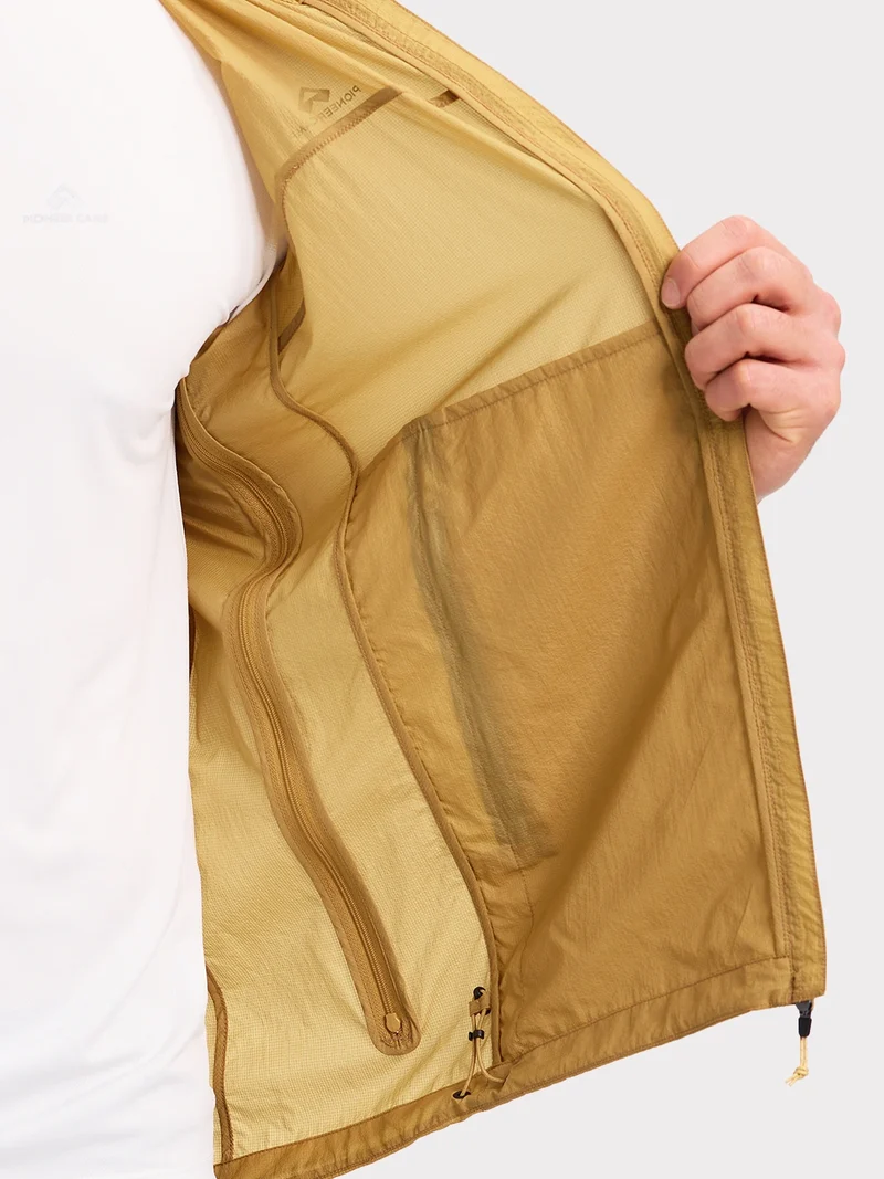 Men's Packable UPF 50+ Ventilated Windbreaker