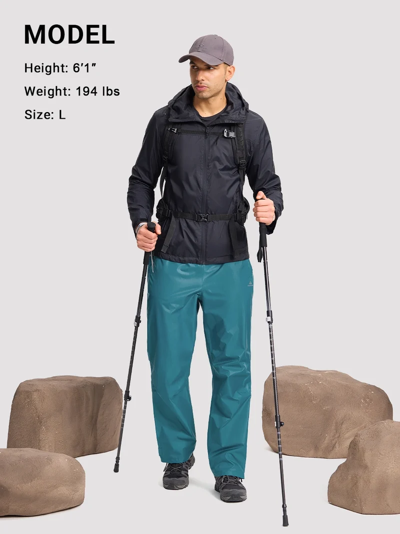 Men's Waterproof Packable Rain Pants