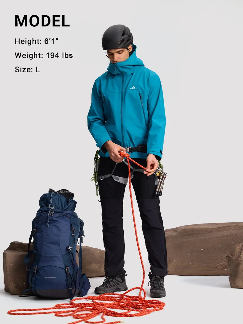Men's CORDURA Reinforced Heavy Duty Rugged Hiking Pants