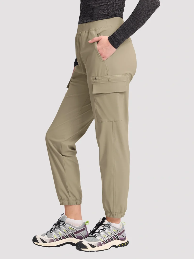 Women's UPF 100+ Pull-On Cargo Hiking Pants