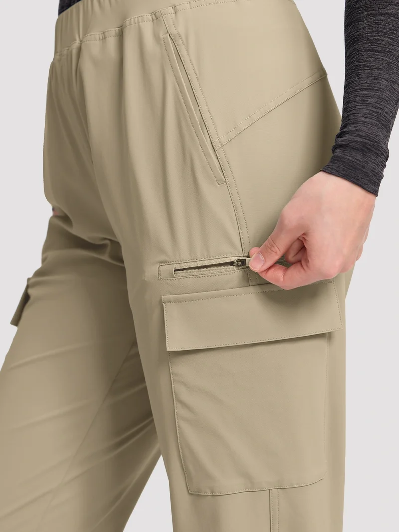 Women's UPF 100+ Pull-On Cargo Hiking Pants