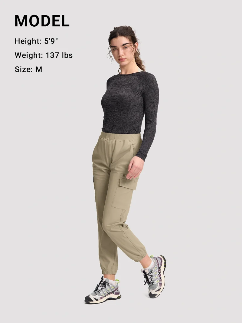 Women's UPF 100+ Pull-On Cargo Hiking Pants