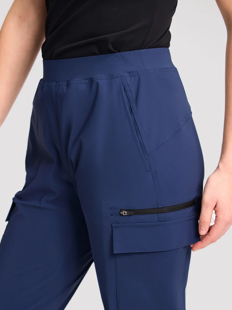 Women's UPF 100+ Pull-On Cargo Hiking Pants