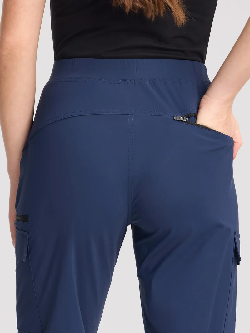 Women's UPF 100+ Pull-On Cargo Hiking Pants