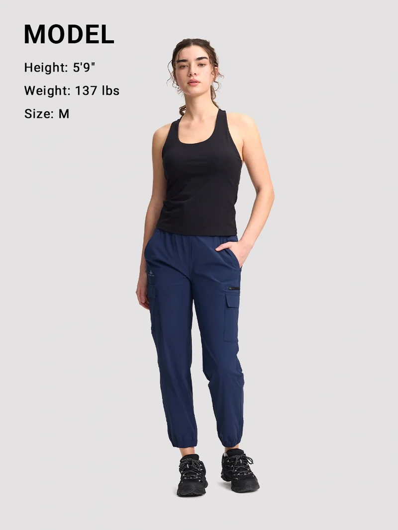 Women's UPF 100+ Pull-On Cargo Hiking Pants