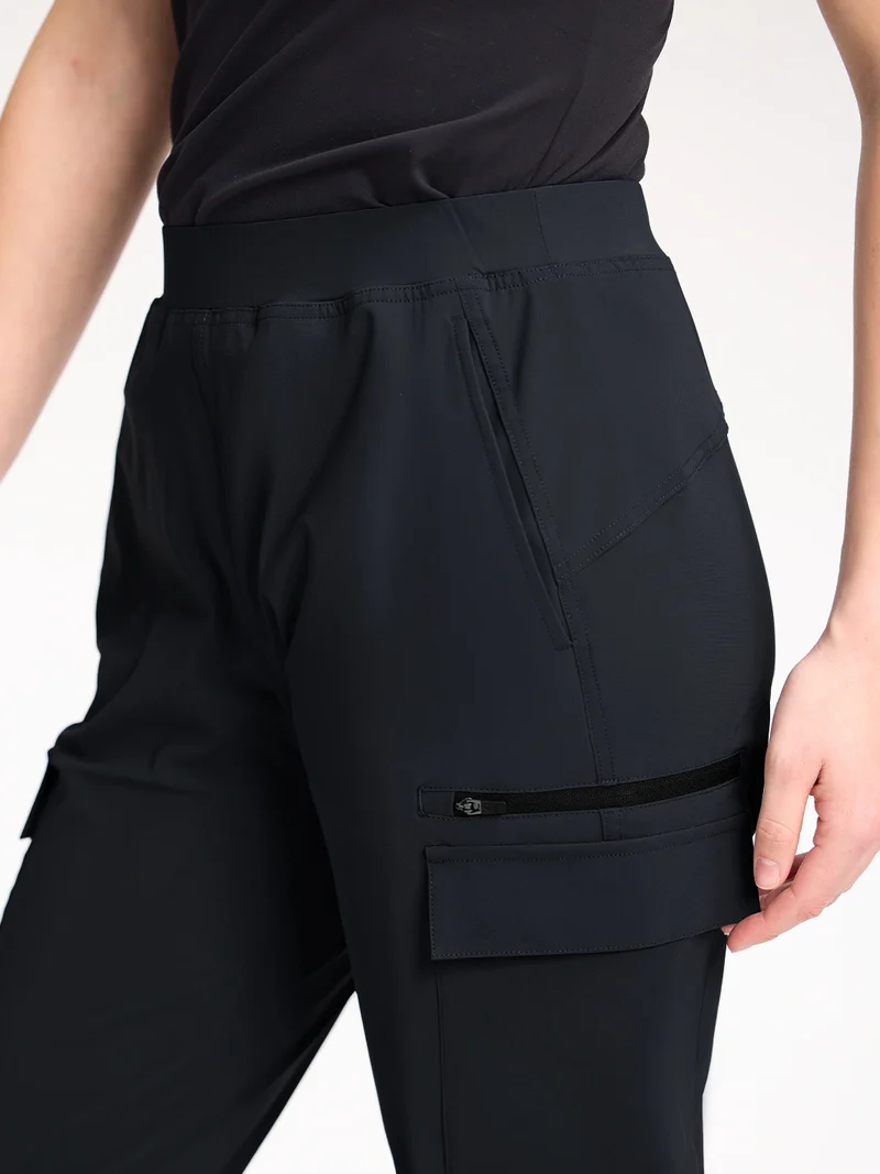 Women's UPF 100+ Pull-On Cargo Hiking Pants
