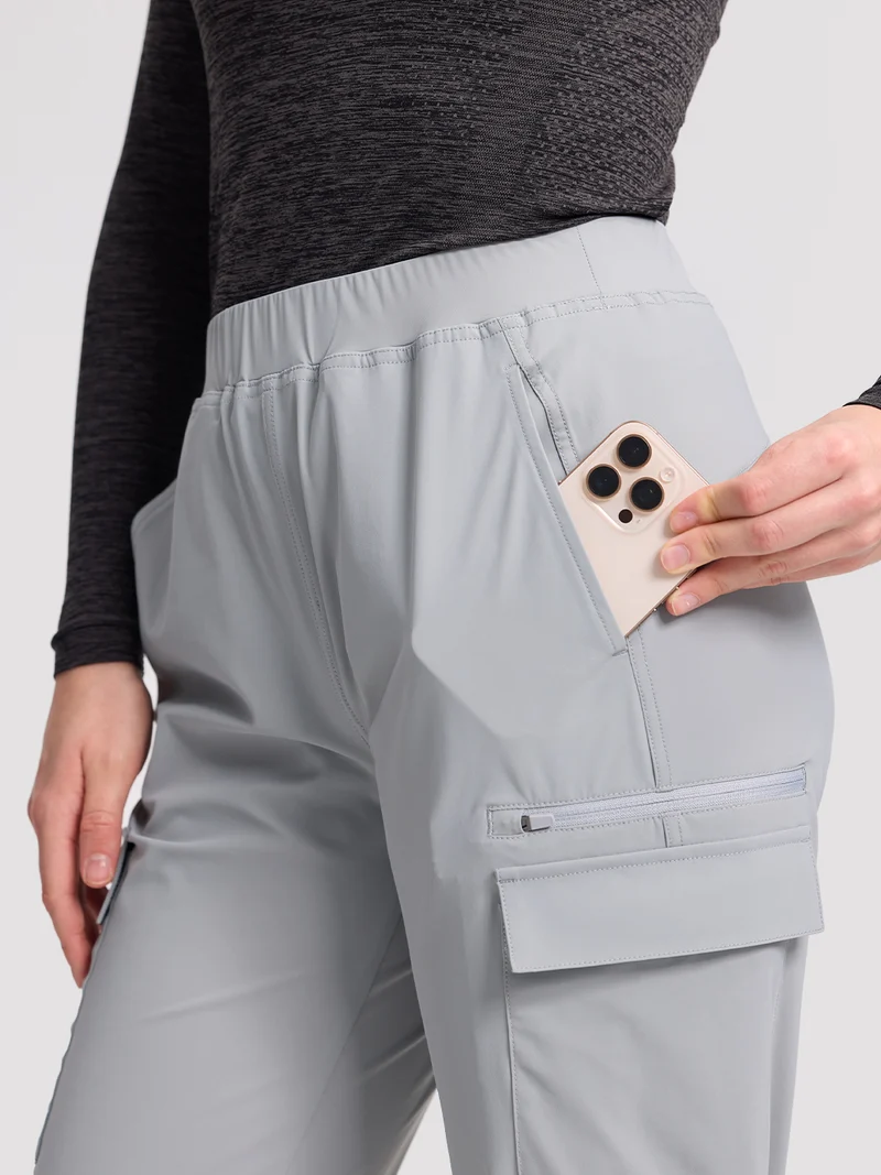 Women's UPF 100+ Pull-On Cargo Hiking Pants
