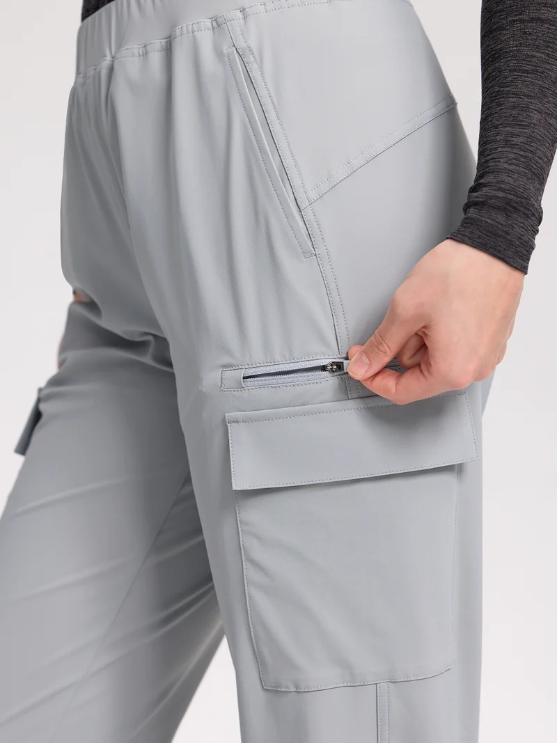 Women's UPF 100+ Pull-On Cargo Hiking Pants