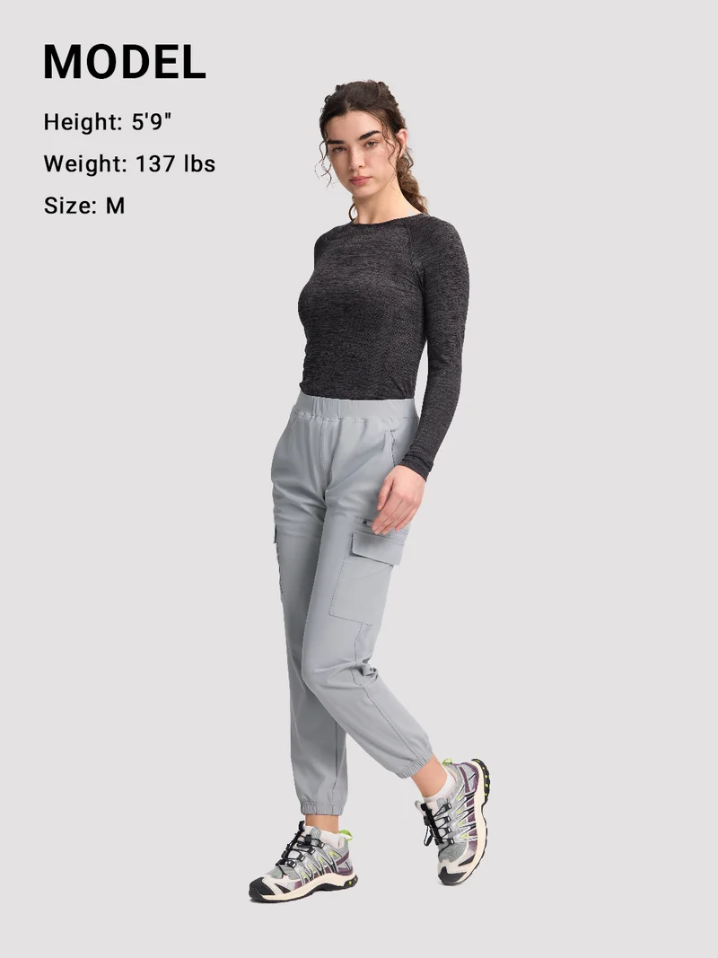 Women's UPF 100+ Pull-On Cargo Hiking Pants
