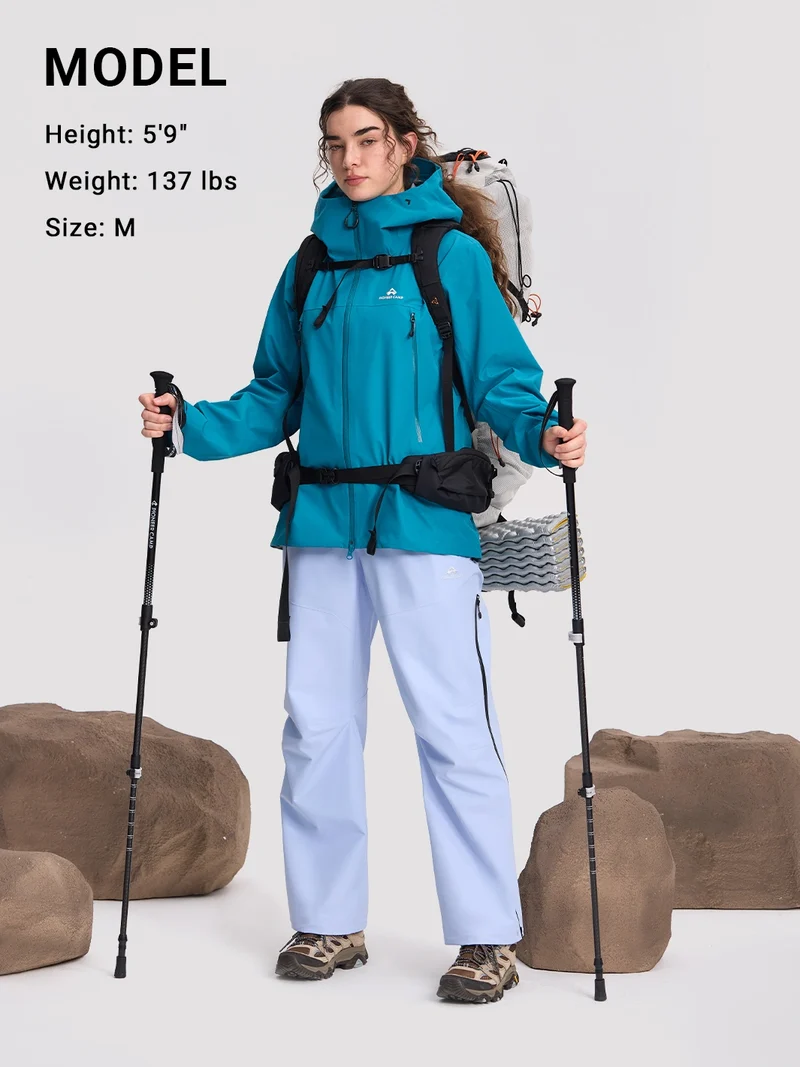Pioneer Camp NOVA Women's All-Weather Hiking Hardshell Pant