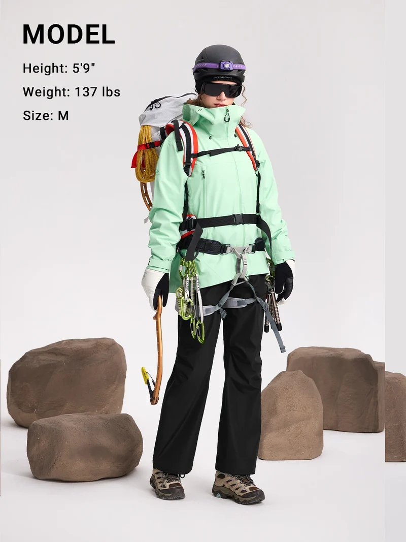 Pioneer Camp NOVA Women's All-Weather Hiking Hardshell Pant