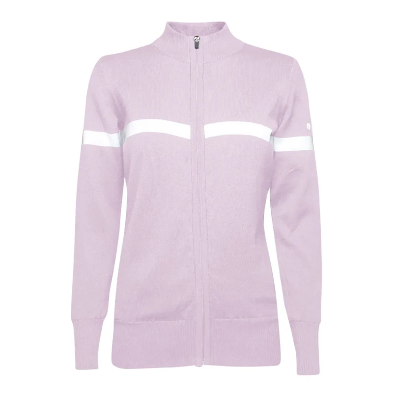 Bio-Windbreaker-Pullover für Damen, zartes Lila
