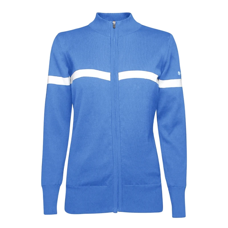 Bio-Windbreaker-Pullover für Damen, Sky