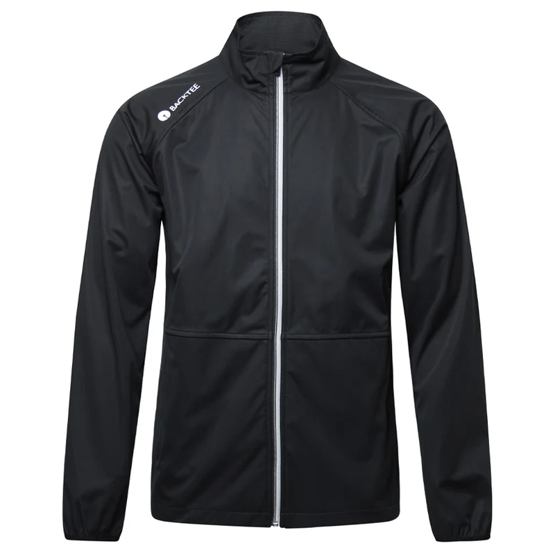 Herren 4-Wege-Stretch-Performance-Jacke, Schwarz