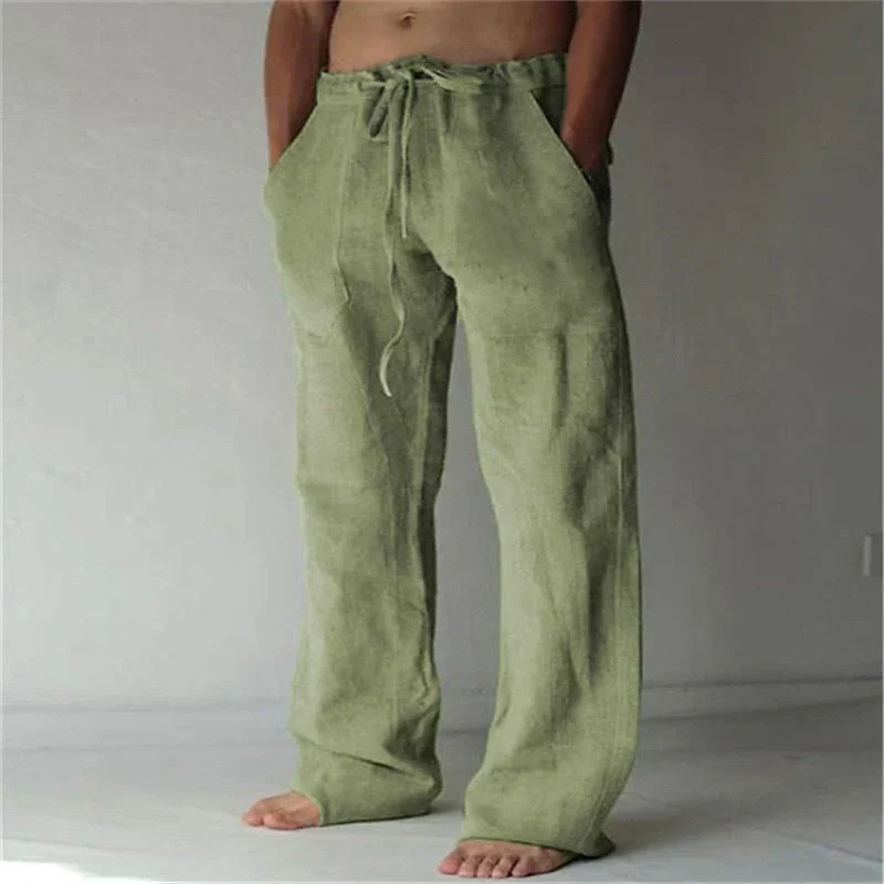 Moritz | Herren Lockere Baumwollhose im Strandlook