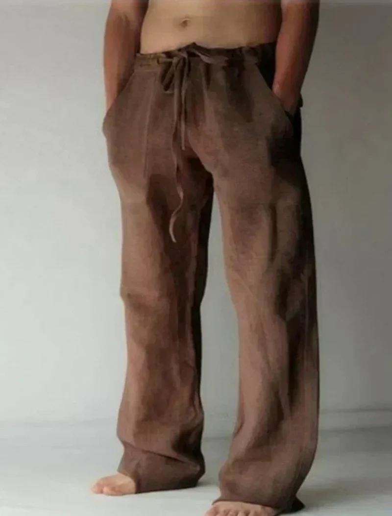 Moritz | Herren Lockere Baumwollhose im Strandlook