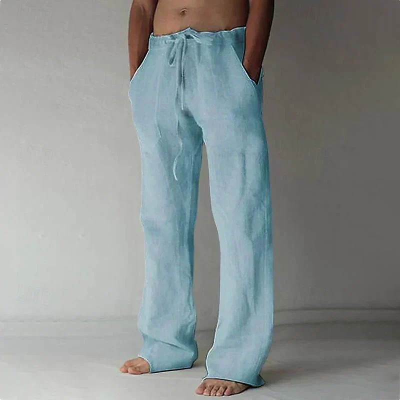 Moritz | Herren Lockere Baumwollhose im Strandlook