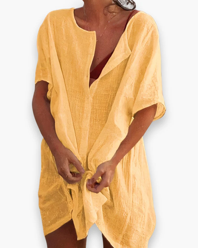 Damen Leichtes Strandkleid | Entspannt