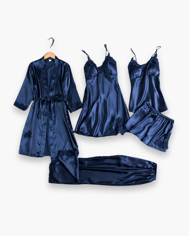 Damen Elegantes Schlafanzug Set | Komfortabel und Stilvoll