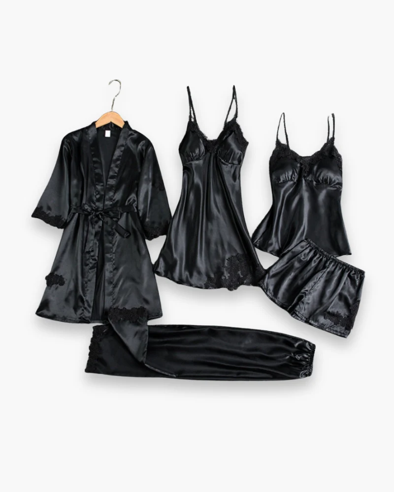 Damen Elegantes Schlafanzug Set | Komfortabel und Stilvoll