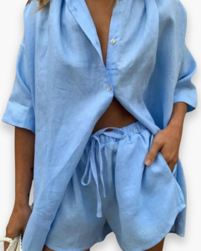 Damen Elegantes Twin Set | Zweiteiliges Set