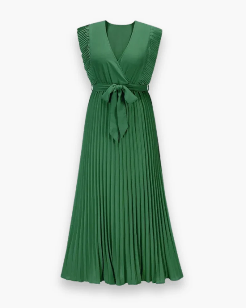 Damen Elegantes Bohème Kleid | V-Ausschnitt