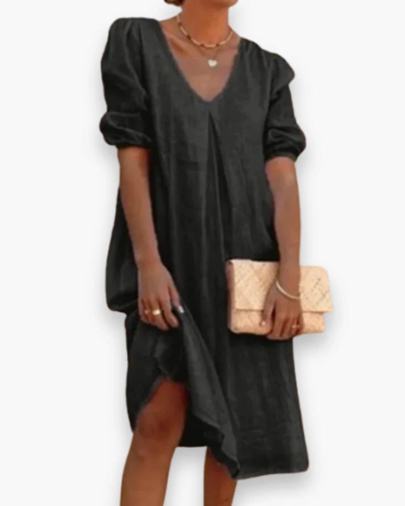 Damen Elegantes Lässiges Midikleid | Sommerkleider