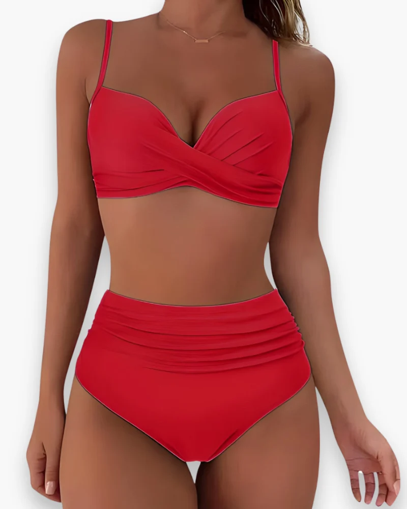 Damen Hochtailliertes Bikini Set | Stilvoll und Schmeichelhaft