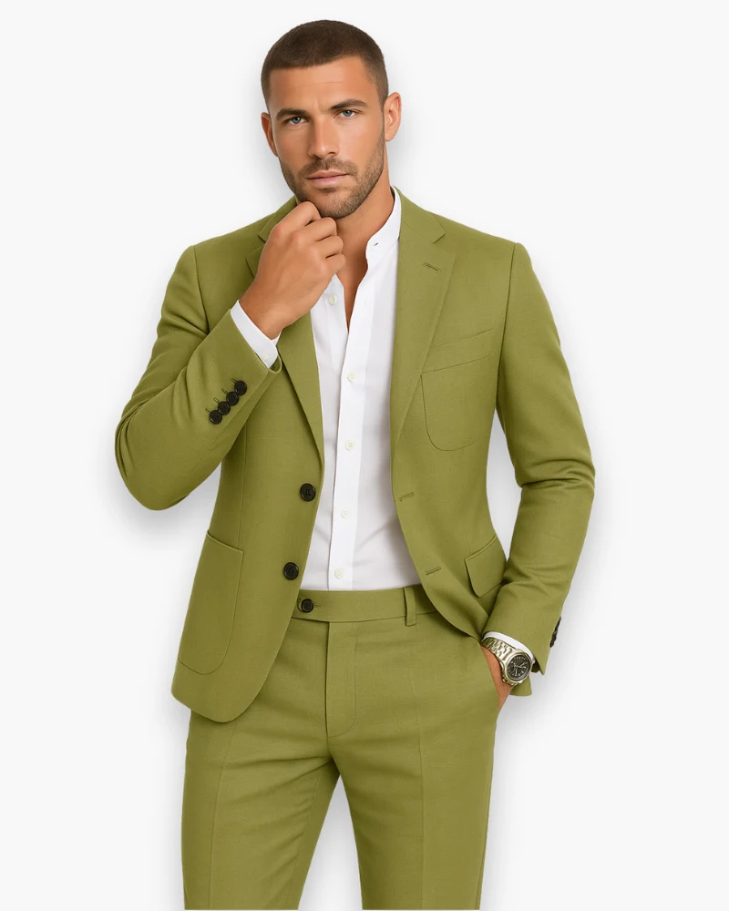 Herren Eleganter Sommeranzug | Modernes Design für Hochzeit und Büro