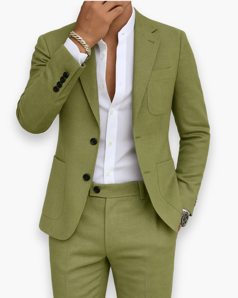 Herren Eleganter Sommeranzug | Modernes Design für Hochzeit und Büro