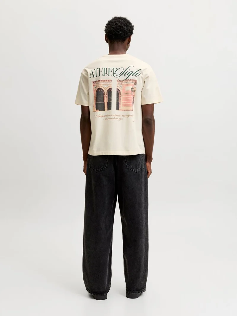 JORSALAMANCO PHOTO BACK TEE SS CN SN