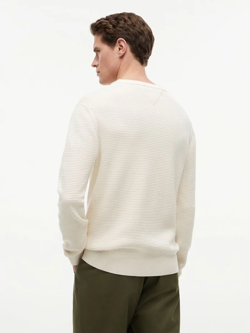 SEASONAL STRUCTURE CREW NECK