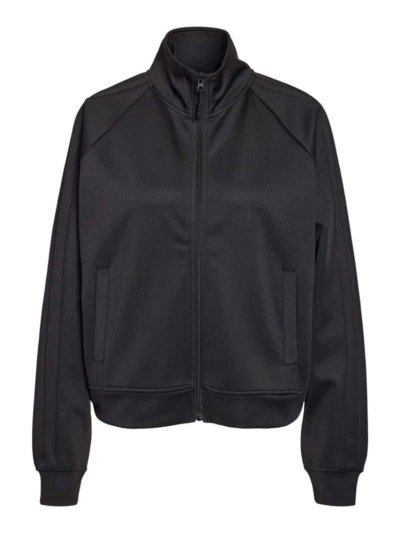 NMJENNA LS PINTUCK ZIP SWEATER JRS