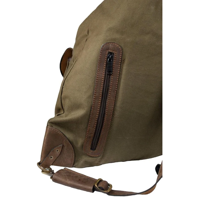 HUBERTUS Canvas Rucksack "groß" oliv 45 Liter Jagdrucksack