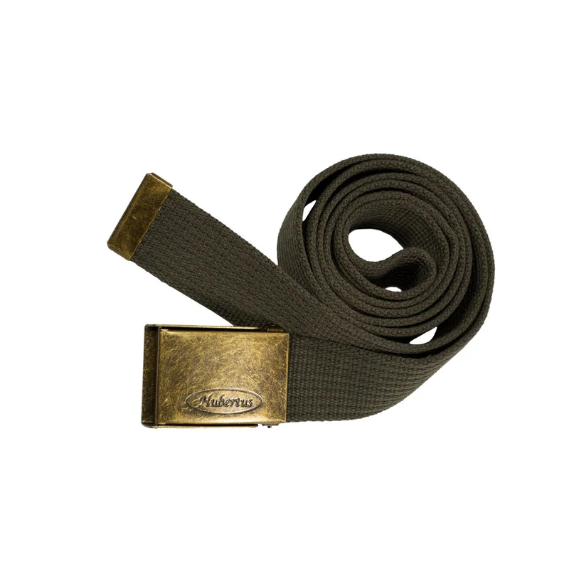 HUBERTUS Koppel Gürtel - 150cm dunkel-oliv Hosengürtel