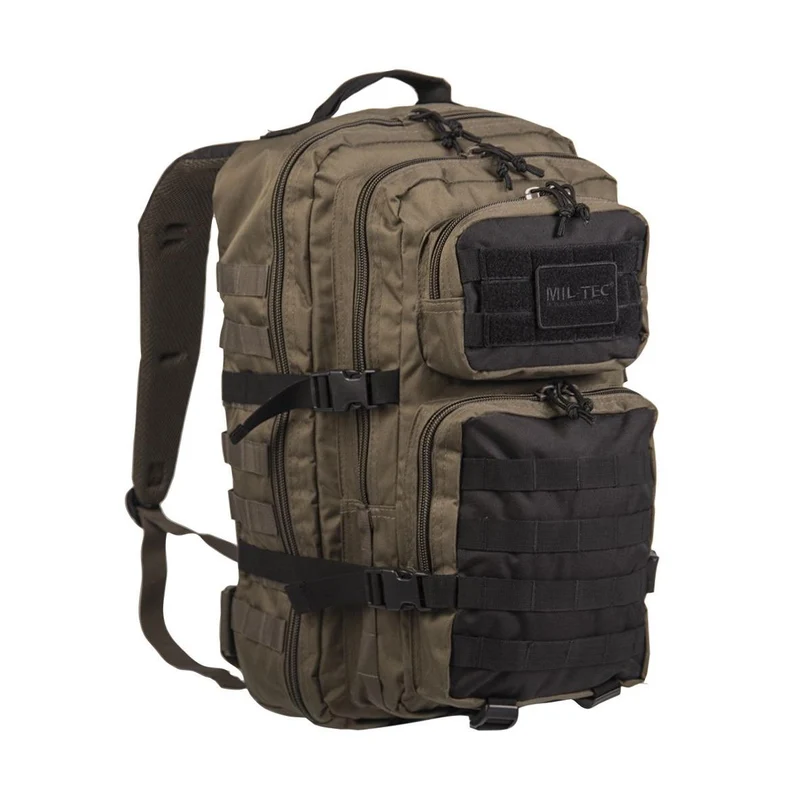 MIL-TEC® US Assault Pack large ranger-green / schwarz Rucksack 36 Liter