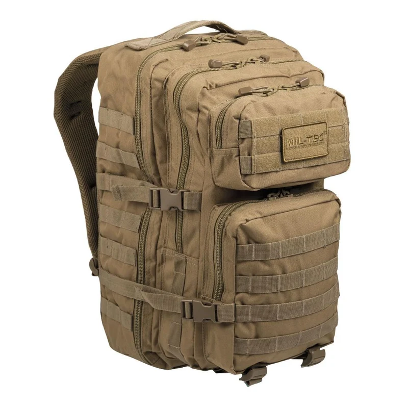 MIL-TEC® US Assault Pack large coyote Rucksack 36 Liter