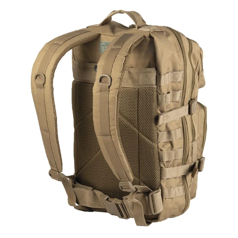 MIL-TEC® US Assault Pack large coyote Rucksack 36 Liter