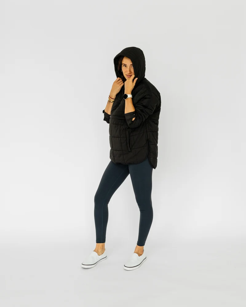 Windbreaker Jacke (mit Kapuze)