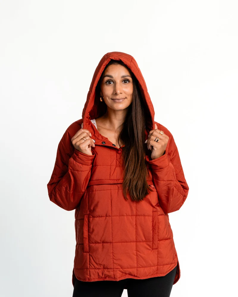 Windbreaker Jacke (mit Kapuze)