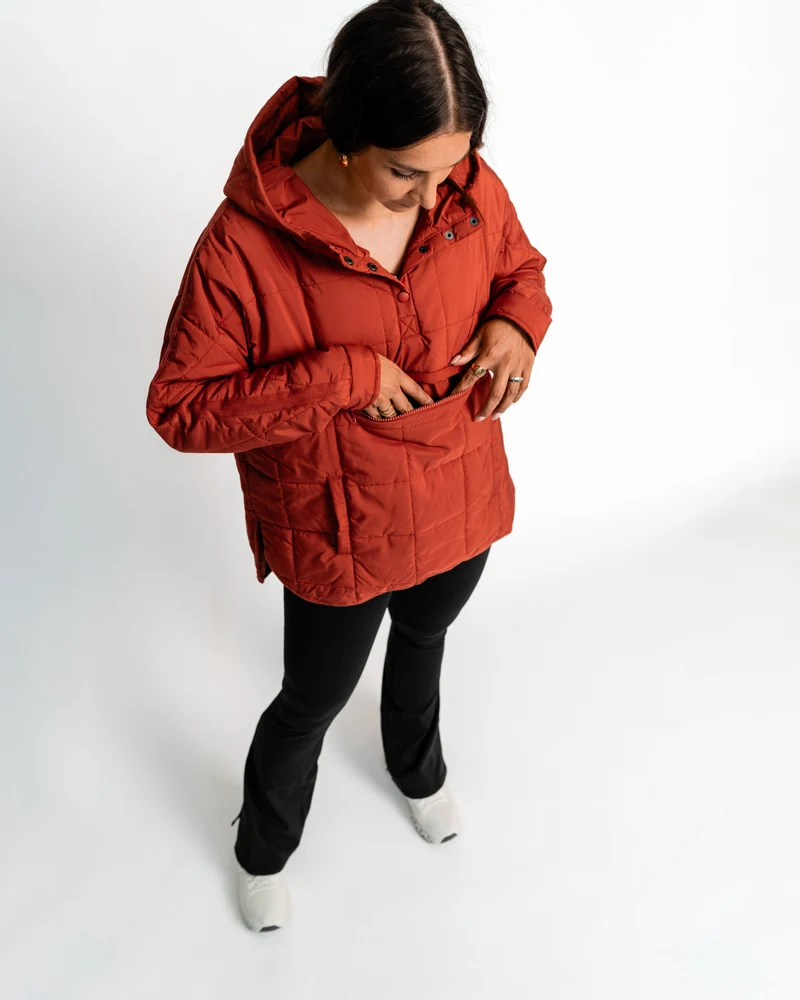 Windbreaker Jacke (mit Kapuze)